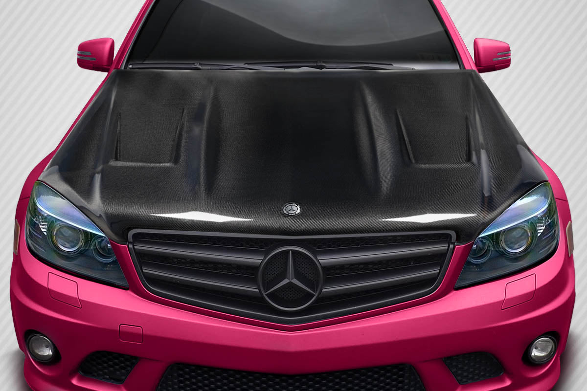 2008-2011 Mercedes C Class Carbon Creations AMGT Carbon Fiber Hood