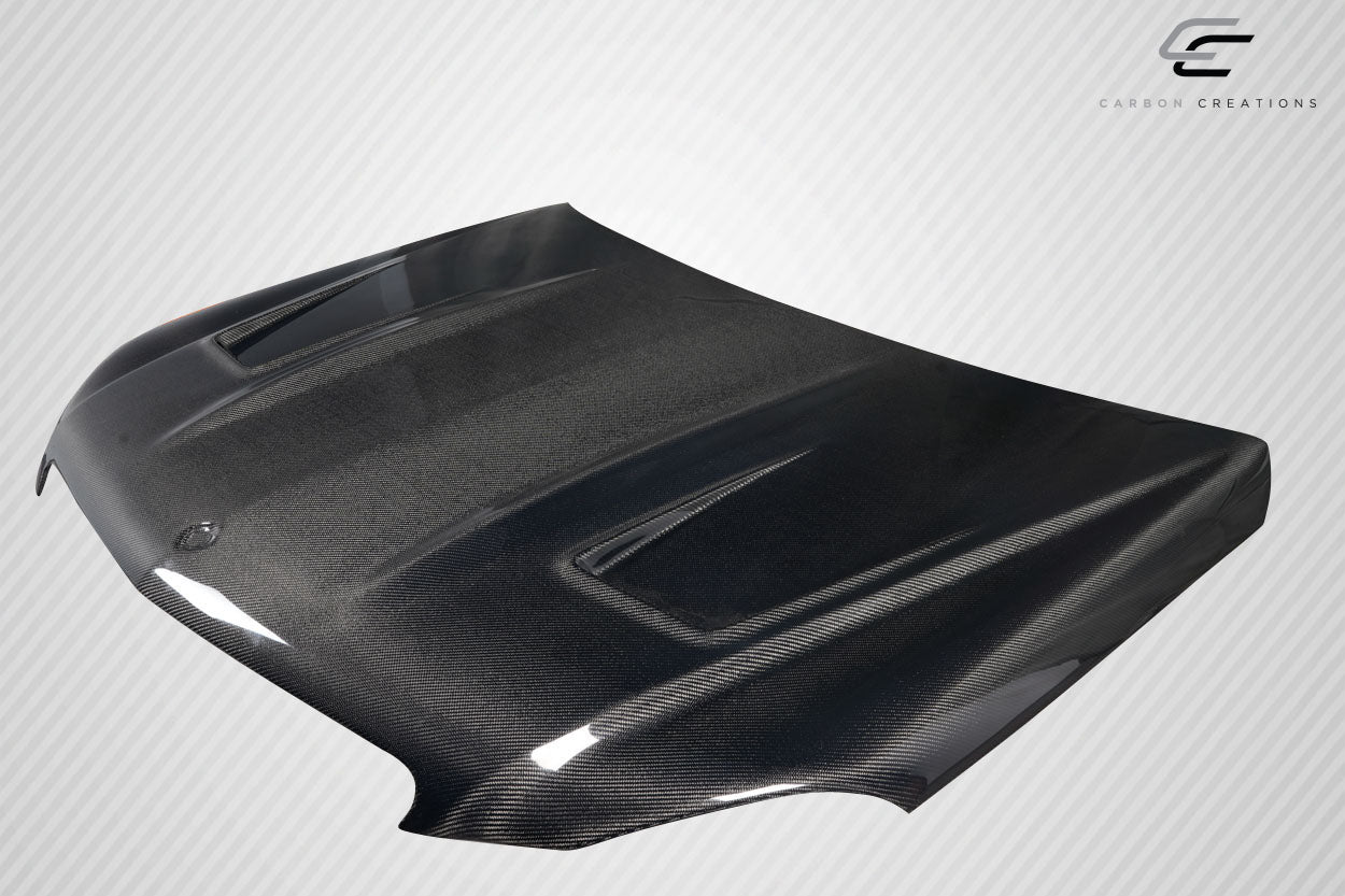 2012-2014 Mercedes C Class W204 Carbon Creations Carlton Hood - 1 Piece