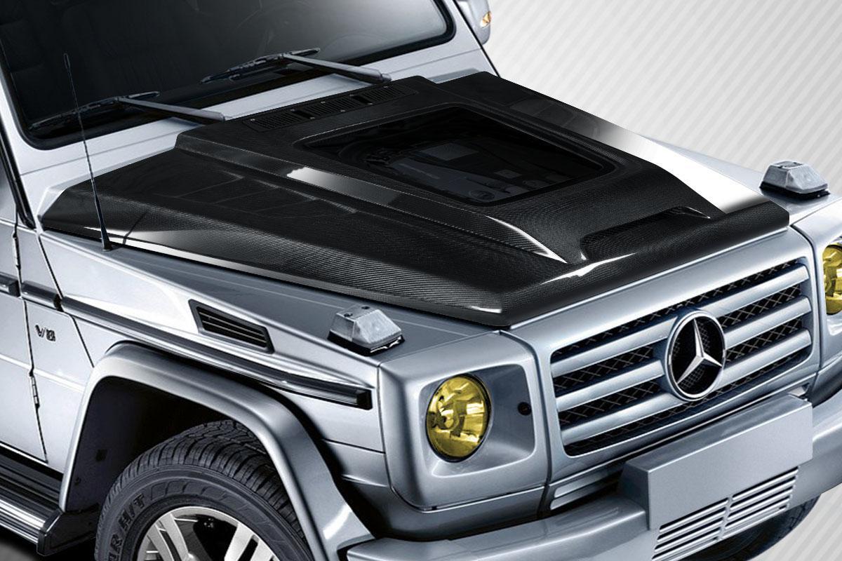 2000-2018 Mercedes G Class Carbon Creations Window Carbon Fiber Hood