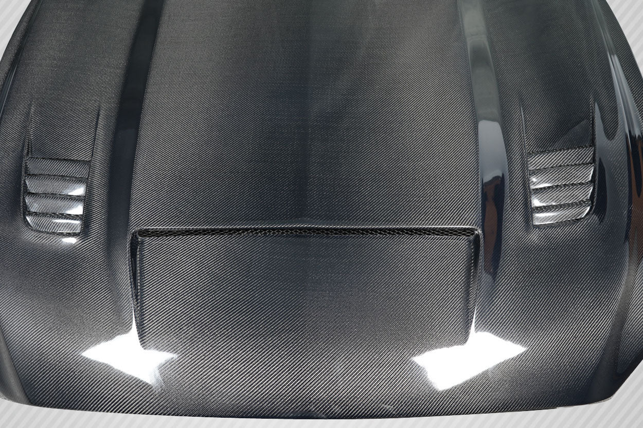 2015-2017 Ford Mustang Carbon Creations R Spec Hood - 1 Piece
