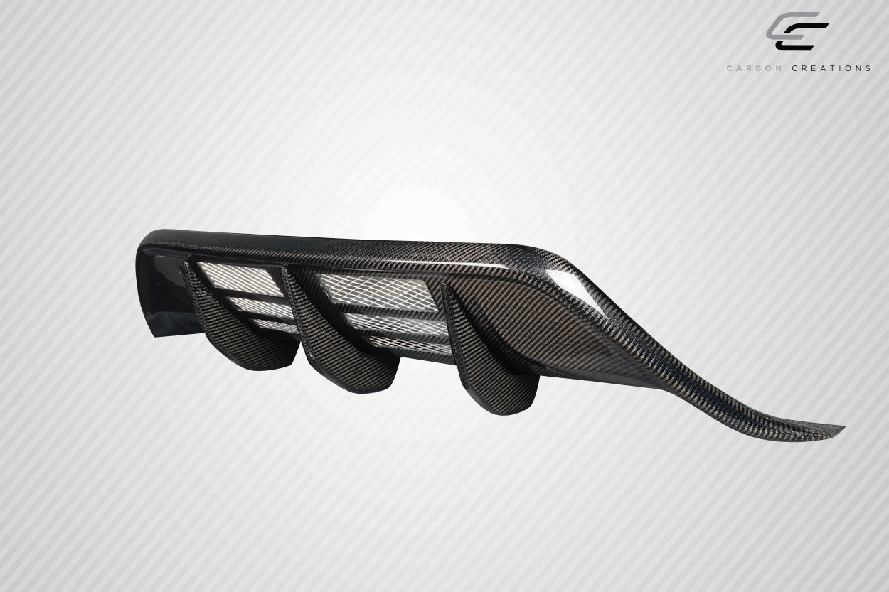 2009-2011 Nissan GT-R R35 Carbon Creations Malve Rear Diffuser - 1 Piece (S)