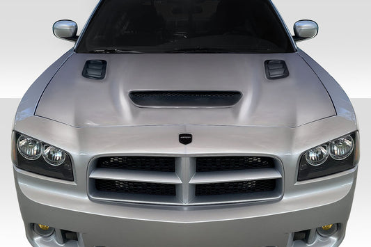 2006-2010 Dodge Charger Duraflex Hellcat Redeye Look Hood
