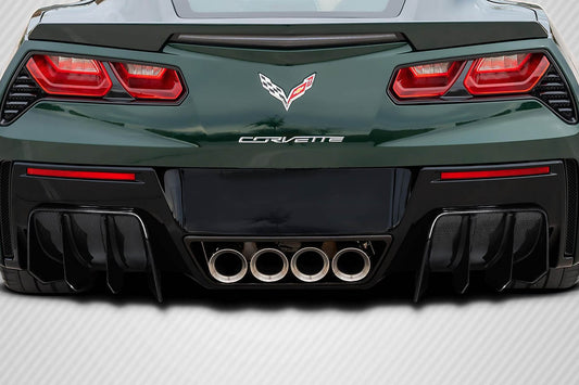 2014-2019 Chevrolet Corvette Carbon Creations GTR Carbon Fiber Rear Lip