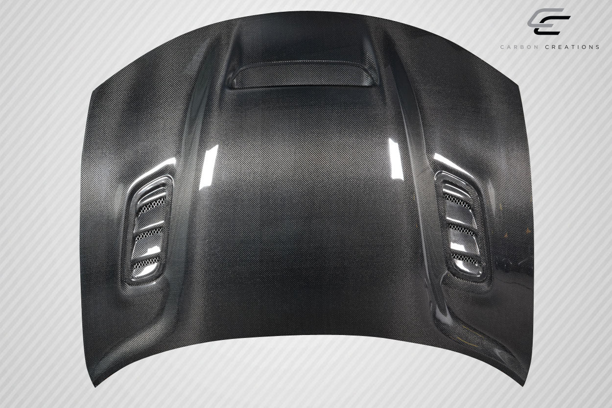 2015-2023 Dodge Charger Carbon Creations Hellcat Redeye Look Carbon Fiber Hood