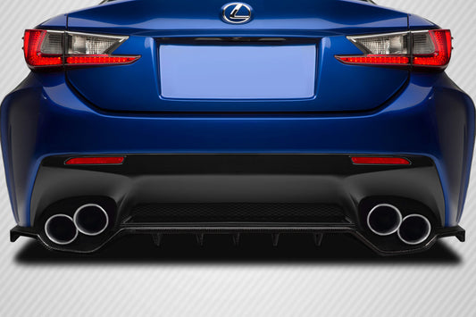 2015-2021 Lexus RC-F Carbon Creations Nexos Carbon Fiber Rear Lip