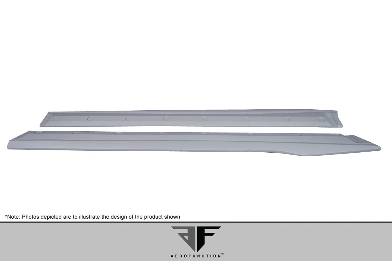 2013-2016 Porsche Cayman Aero Function AF-1 Side Skirts