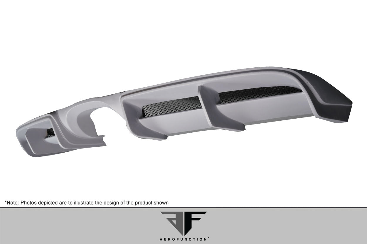 2013-2016 Porsche Cayman GT4 981 AF-1 Rear Diffuser ( GFK ) - 1 Piece