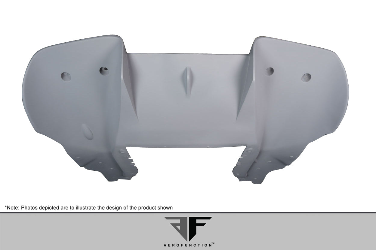 2012-2014 McLaren MP4-12C AF-1 Rear Diffuser (GFK) - 1 Piece (S)