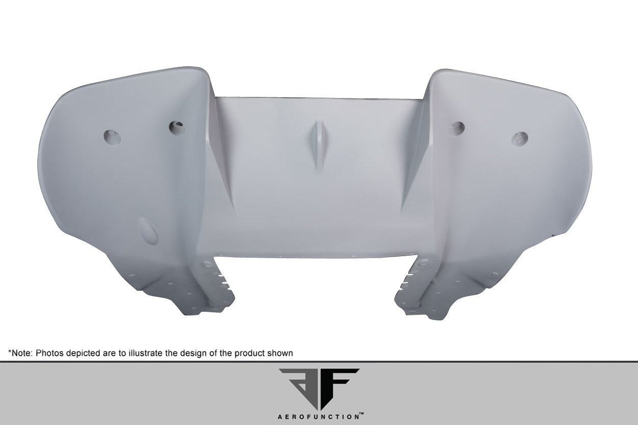 2012-2014 McLaren MP4-12C AF-1 Rear Diffuser (GFK) - 1 Piece