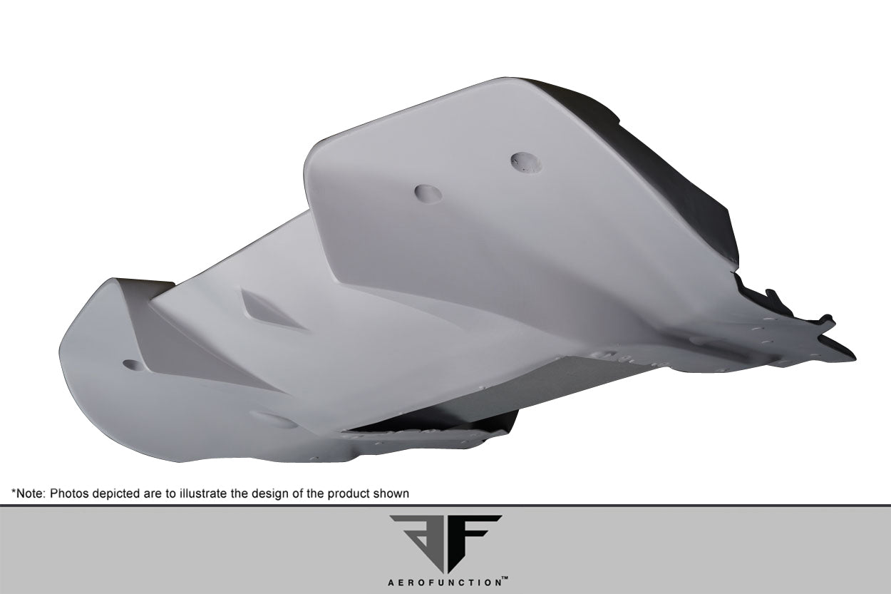 2012-2014 McLaren MP4-12C AF-1 Rear Diffuser (GFK) - 1 Piece (S)