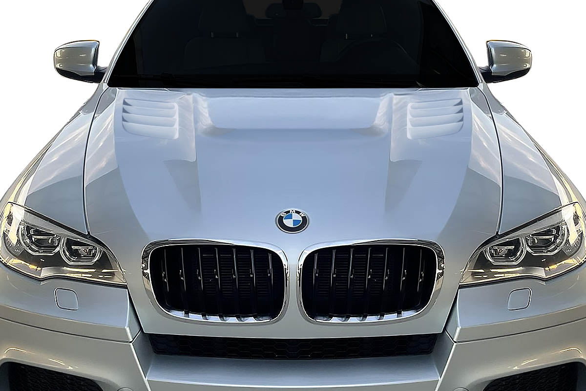 2008-2014 BMW X6M E71 E72 AF-1 Hood (GFK) - 1 Piece (S)
