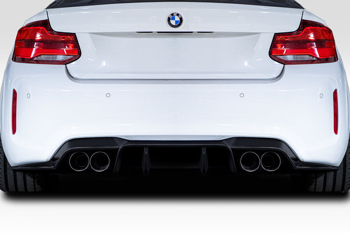 2016-2021 BMW M2 F87 AF-1 Rear Diffuser (GFK) - 1 Piece (S)