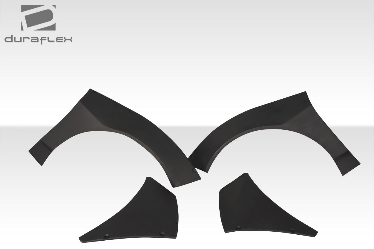 2020-2025 Chevrolet Corvette C8 Duraflex Gran Veloce Wide Body Front Fender Flares - 4 Piece ( for use with 116591 )