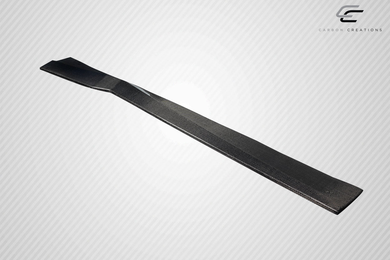 2020-2023 Chevrolet Corvette C8 Carbon Creations Gran Veloce Wide Body Side Skirt Rocker Panel Splitters - 2 Pieces