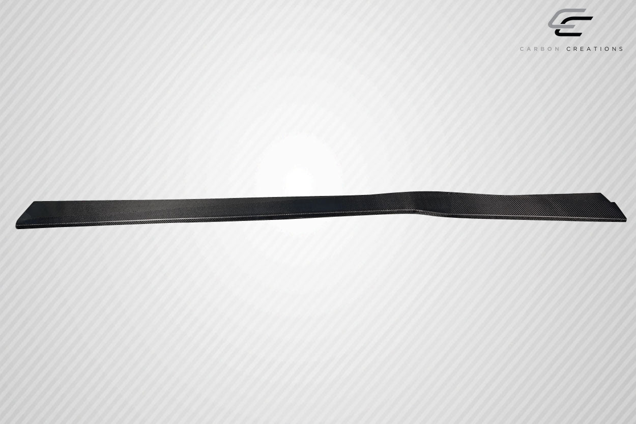 2020-2025 Chevrolet Corvette C8 Carbon Creations Gran Veloce Wide Body Side Skirt Rocker Panel Splitters - 2 Pieces