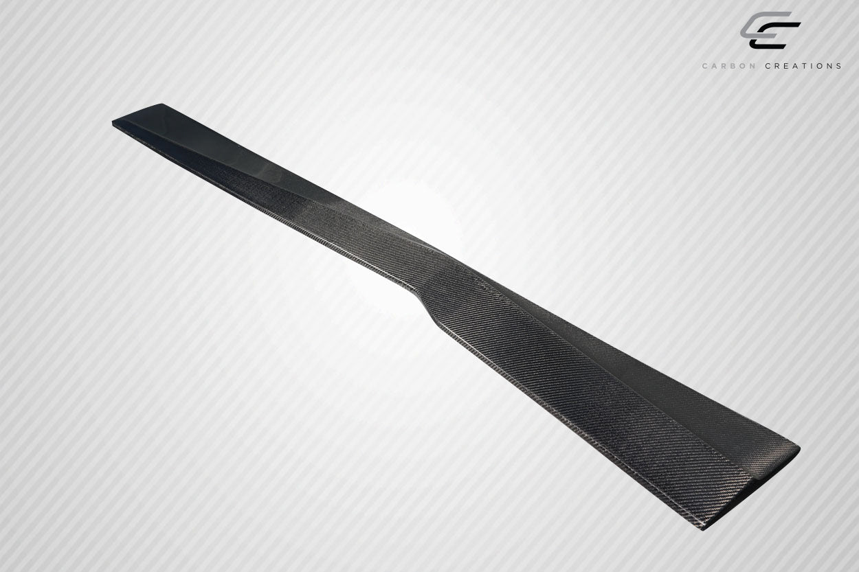 2020-2025 Chevrolet Corvette C8 Carbon Creations Gran Veloce Wide Body Side Skirt Rocker Panel Splitters - 2 Pieces