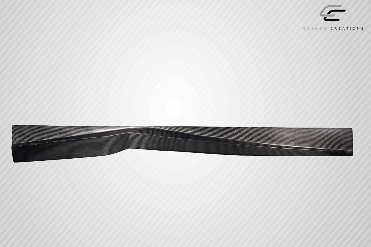 2020-2025 Chevrolet Corvette C8 Carbon Creations Gran Veloce Wide Body Side Skirt Rocker Panel Splitters - 2 Pieces