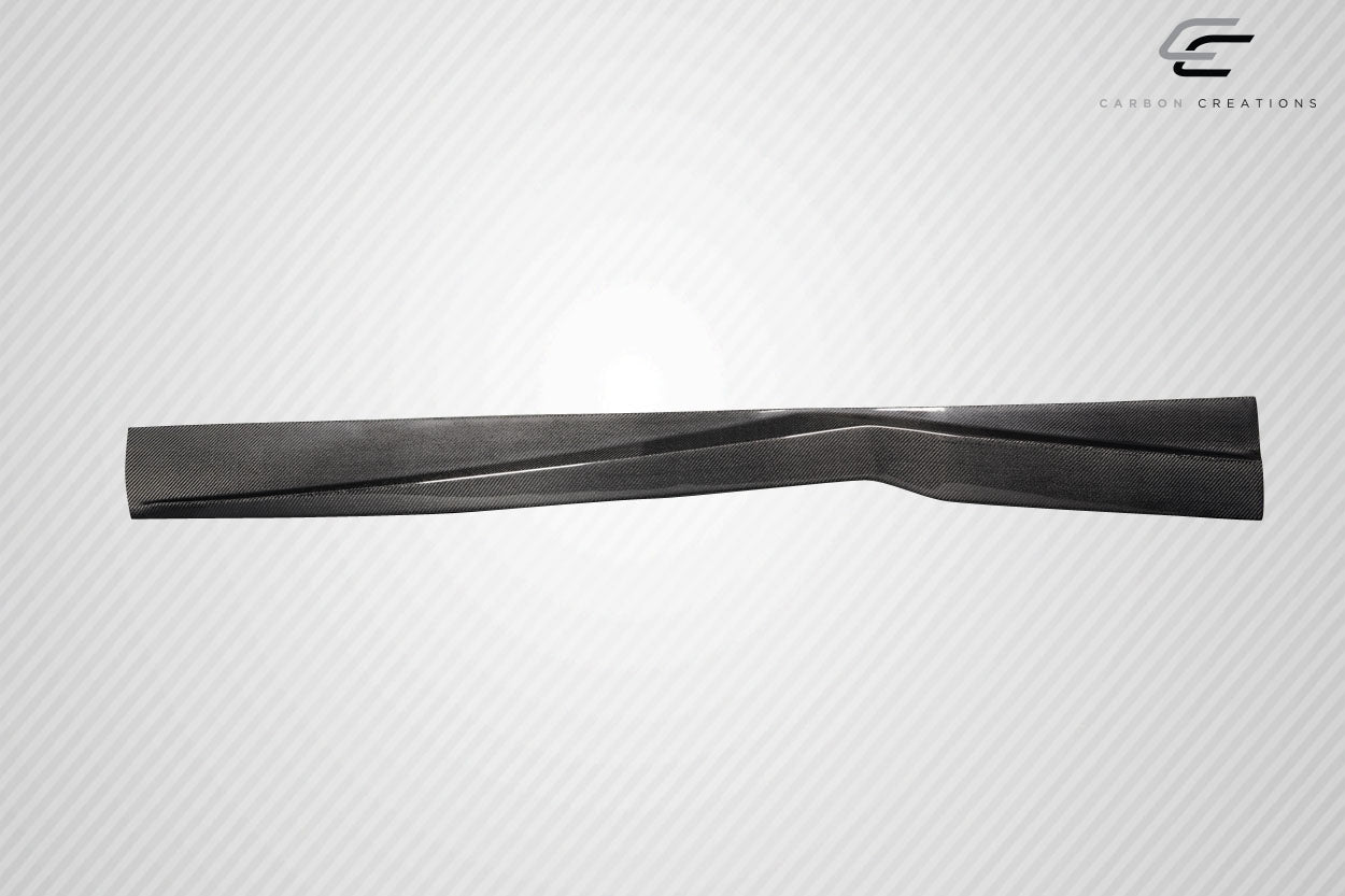 2020-2023 Chevrolet Corvette C8 Carbon Creations Gran Veloce Wide Body Side Skirt Rocker Panel Splitters - 2 Pieces