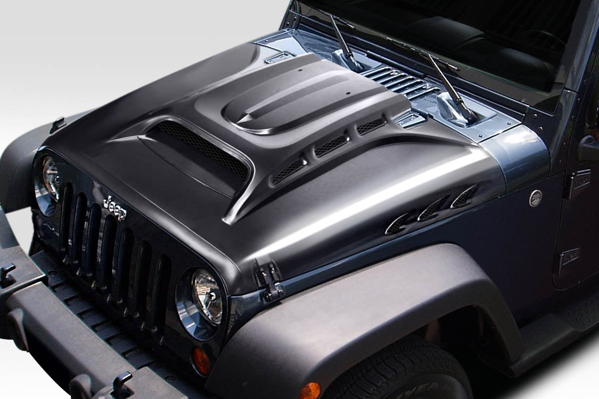 2007-2018 Jeep Wrangler Duraflex Avenge Hood