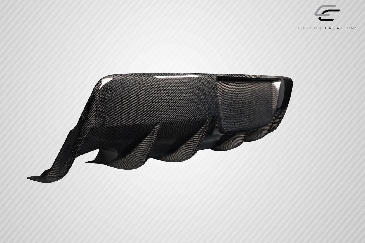 2004-2009 Mazda 3 Carbon Creations Corkscrew Carbon Fiber Rear Lip