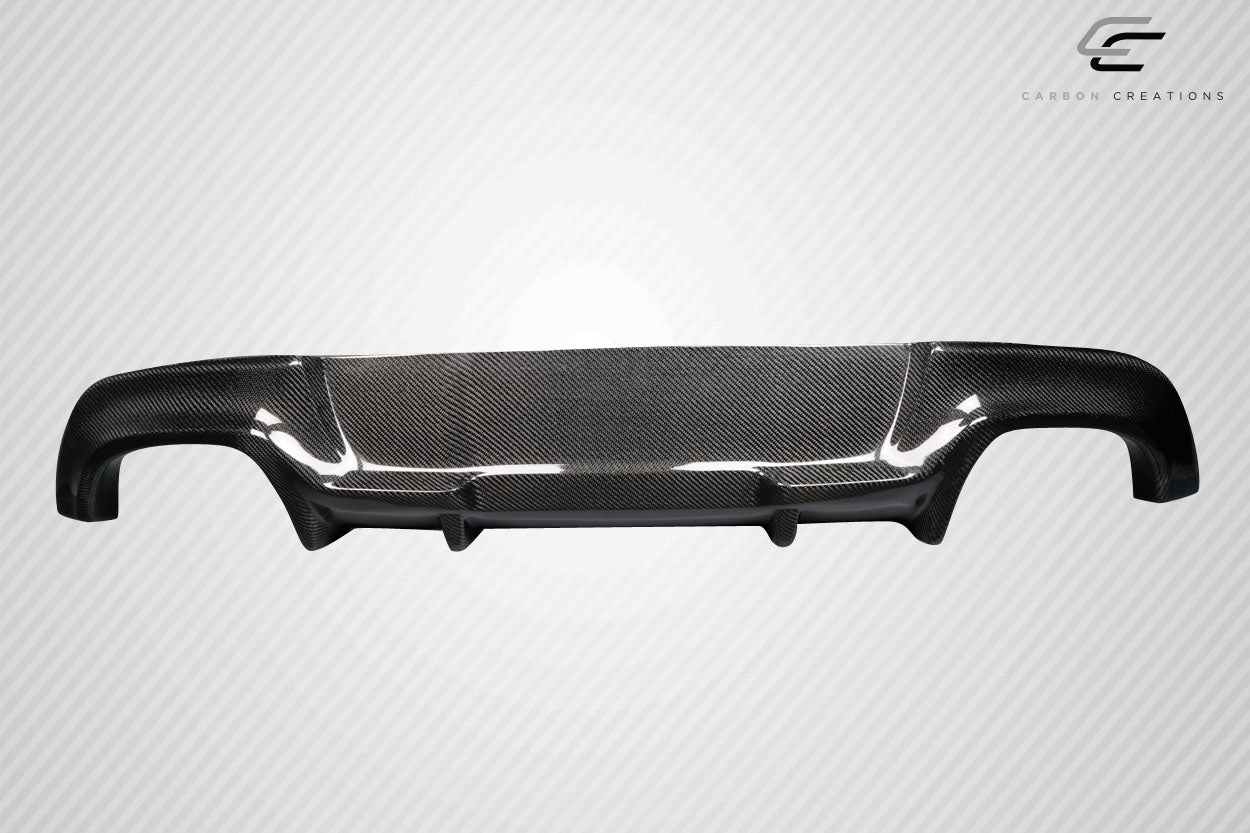 2010-2016 Hyundai Genesis Carbon Creations Twins Carbon Fiber Rear Lip