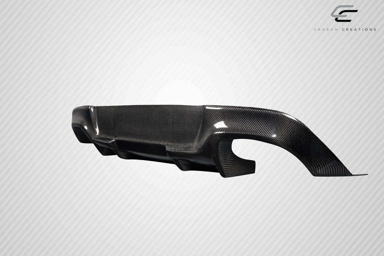 2010-2016 Hyundai Genesis Carbon Creations Twins Carbon Fiber Rear Lip