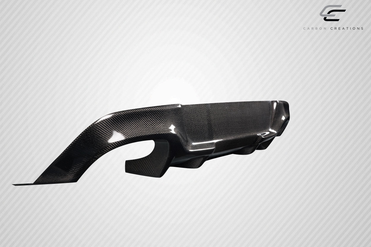 2010-2016 Hyundai Genesis Carbon Creations Twins Carbon Fiber Rear Lip