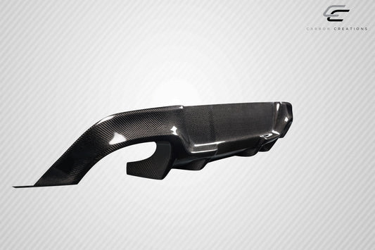 2010-2016 Hyundai Genesis Carbon Creations Twins Carbon Fiber Rear Lip