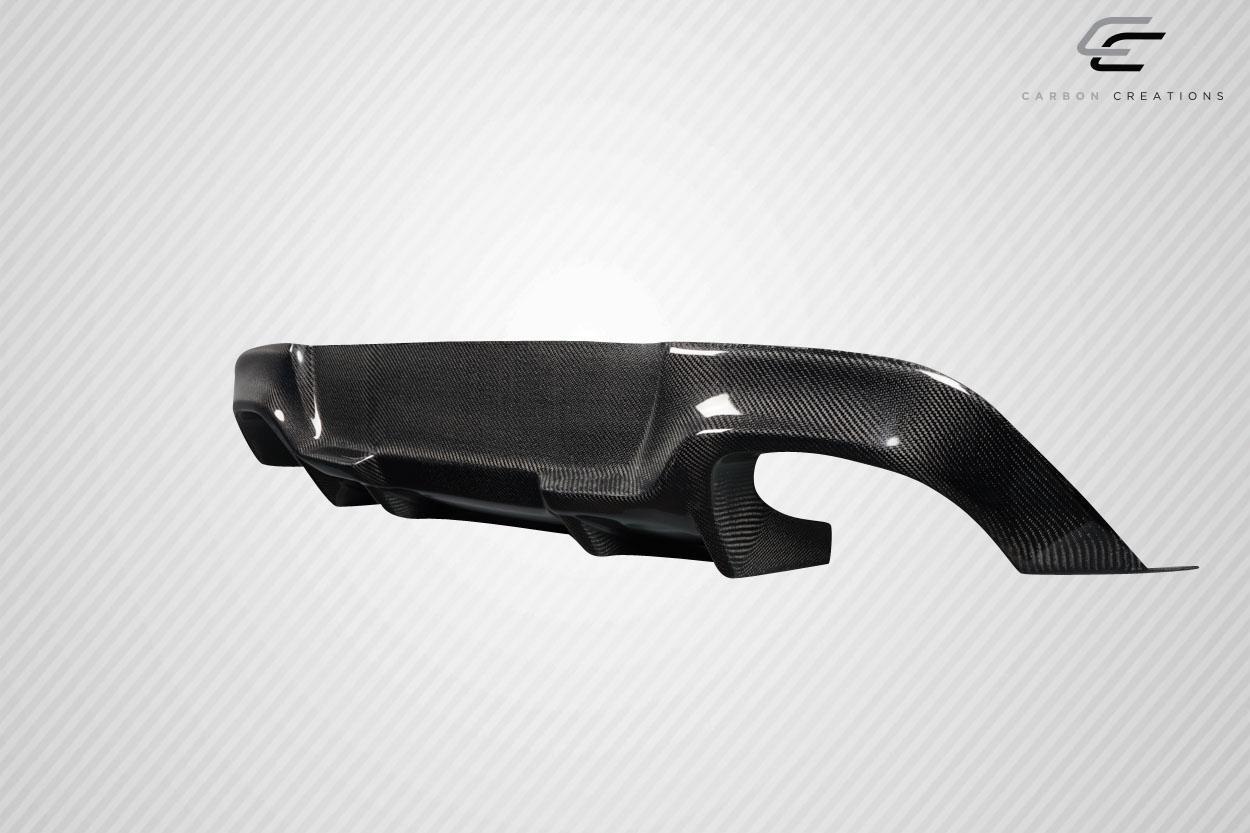 2010-2016 Hyundai Genesis Carbon Creations Twins Carbon Fiber Rear Lip