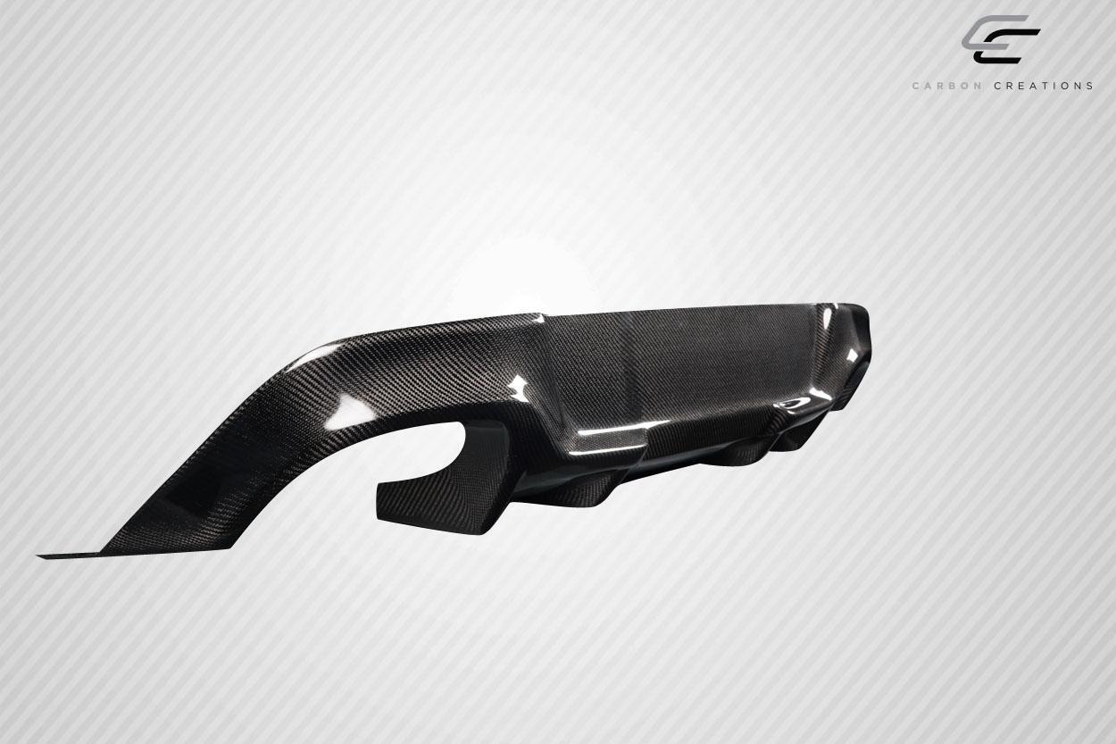 2010-2016 Hyundai Genesis Carbon Creations Twins Carbon Fiber Rear Lip
