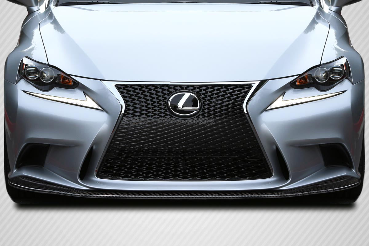 2014-2020 Lexus IS Carbon Creations Hyper Carbon Fiber Front Lip