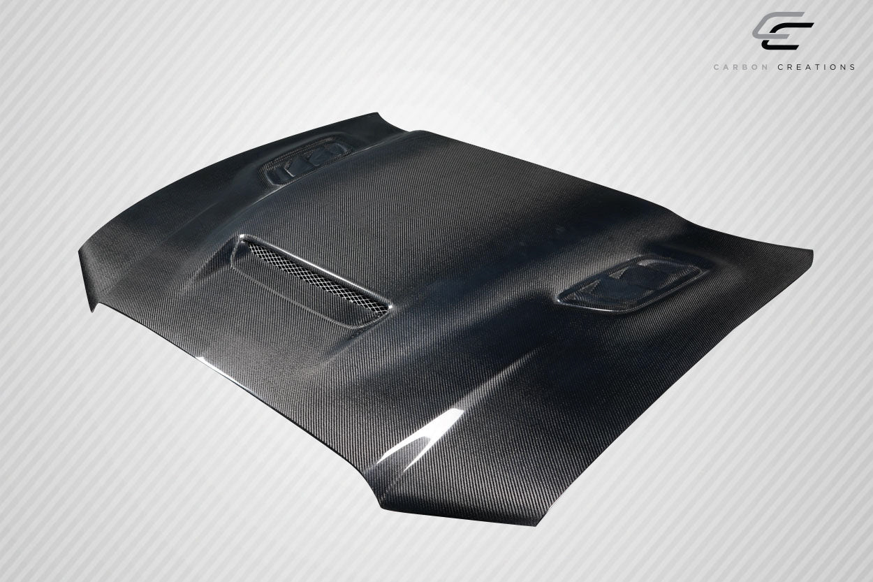 2011-2014 Dodge Charger Carbon Creations Hellcat Redeye Look Carbon Fiber Hood
