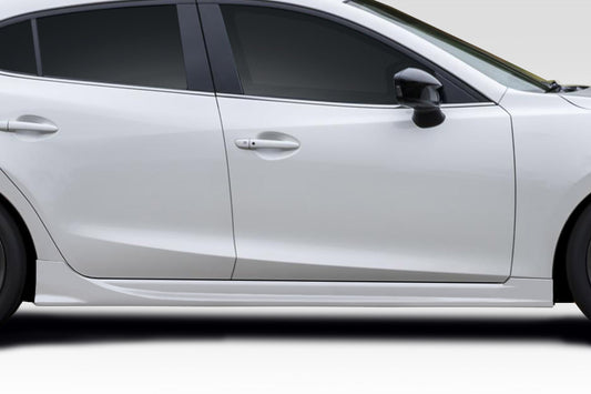 2014-2018 Mazda 3 Duraflex HP Wave Side Skirts