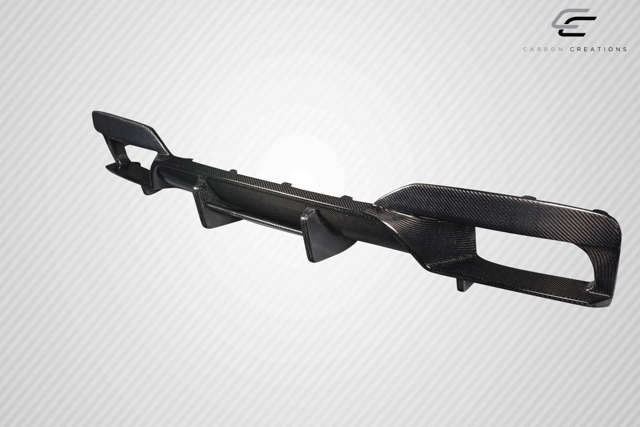 2011-2019 BMW 6 Series F06 F12 F13 Carbon Creations Sceptre Rear Diffuser - 3 Pieces