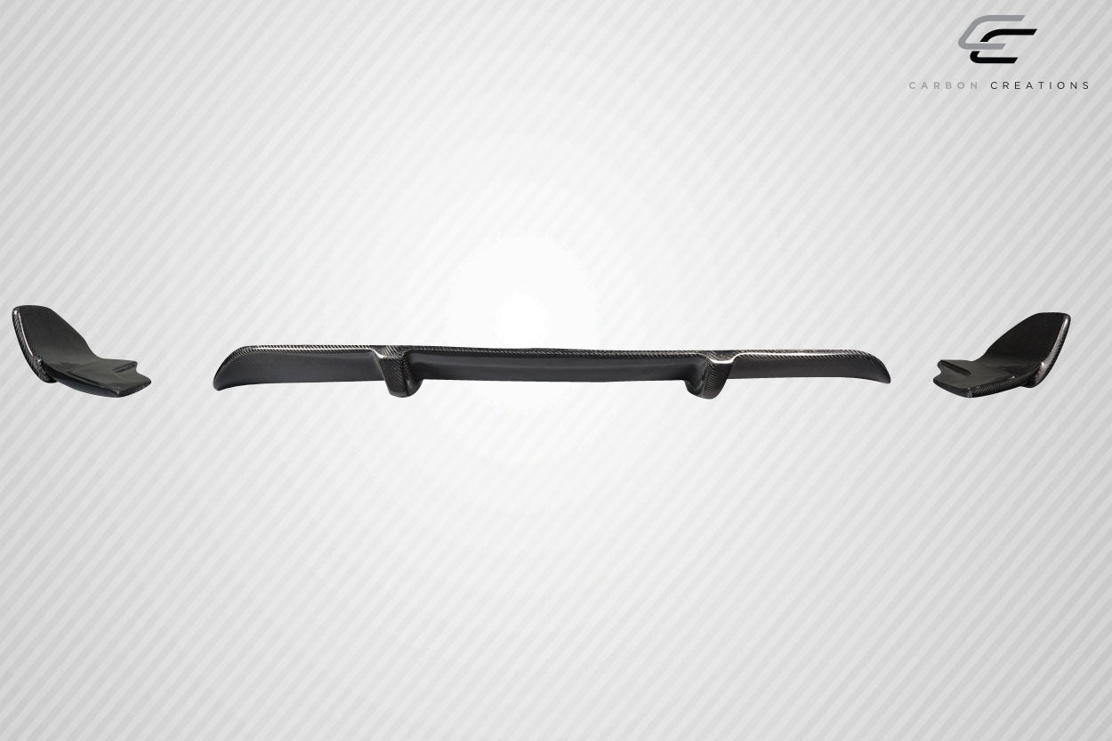 2014-2018 BMW X5 F15 Carbon Creations M Performance Aero Rear Diffuser - 3 Pieces (S)