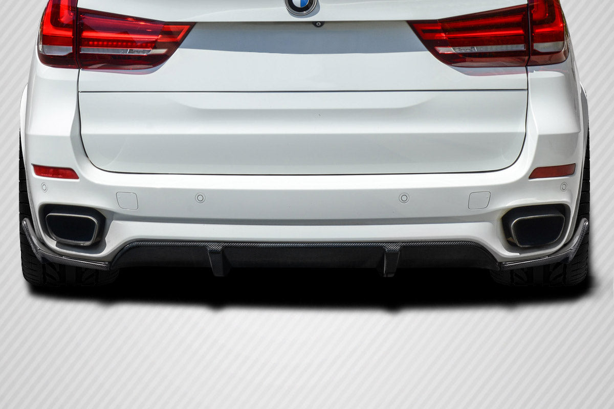 2014-2018 BMW X5 F15 Carbon Creations M Performance Aero Rear Diffuser - 3 Pieces (S)