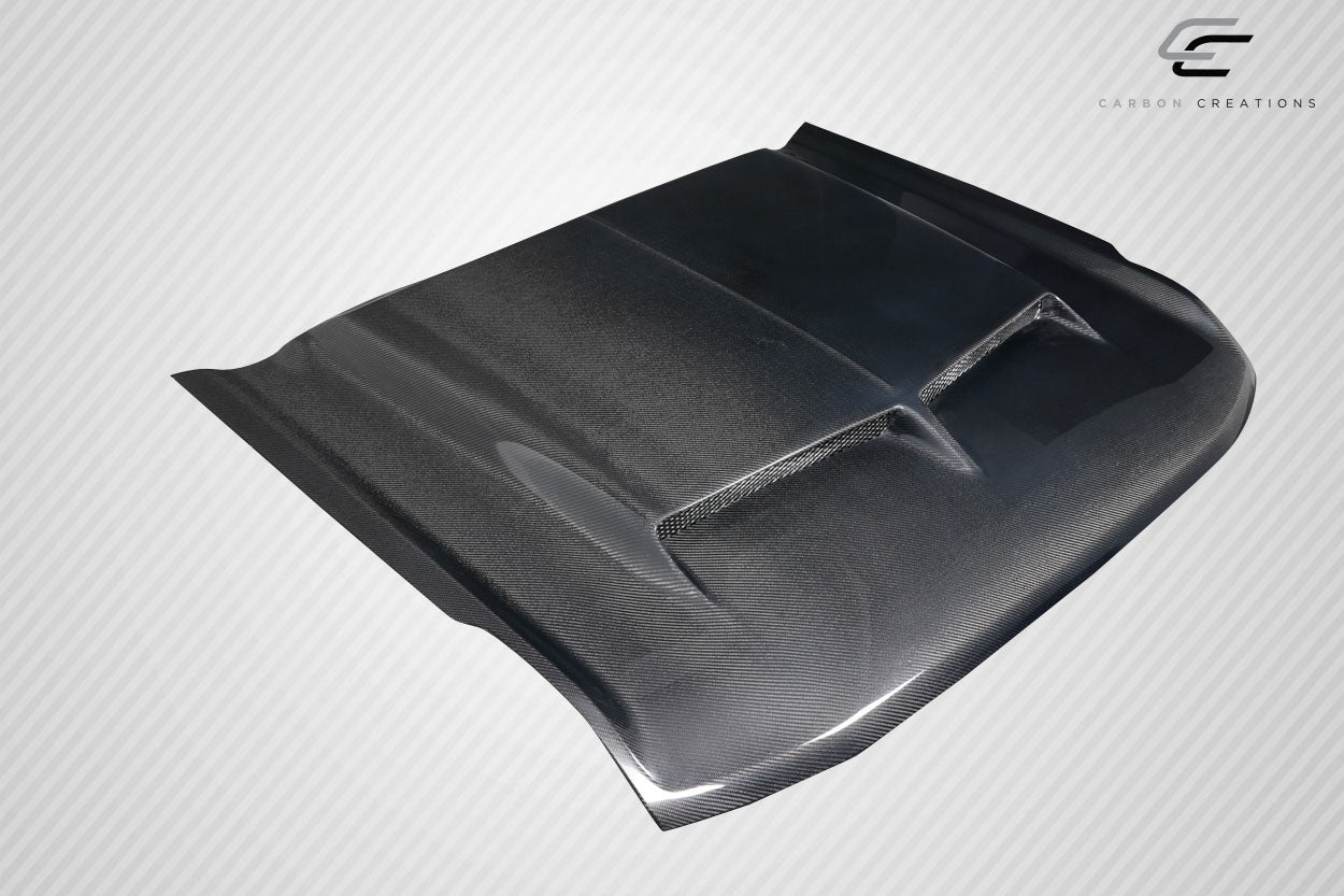 2021-2023 Ford Bronco Carbon Creations GT500 Hood - 1 Piece
