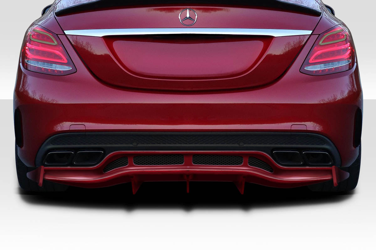 2015-2021 Mercedes C Class Duraflex Weaver Rear Lip