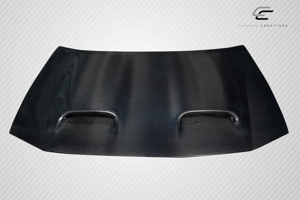 2006-2010 Dodge Charger Carbon Creations Hellcat v2 Carbon Fiber Hood