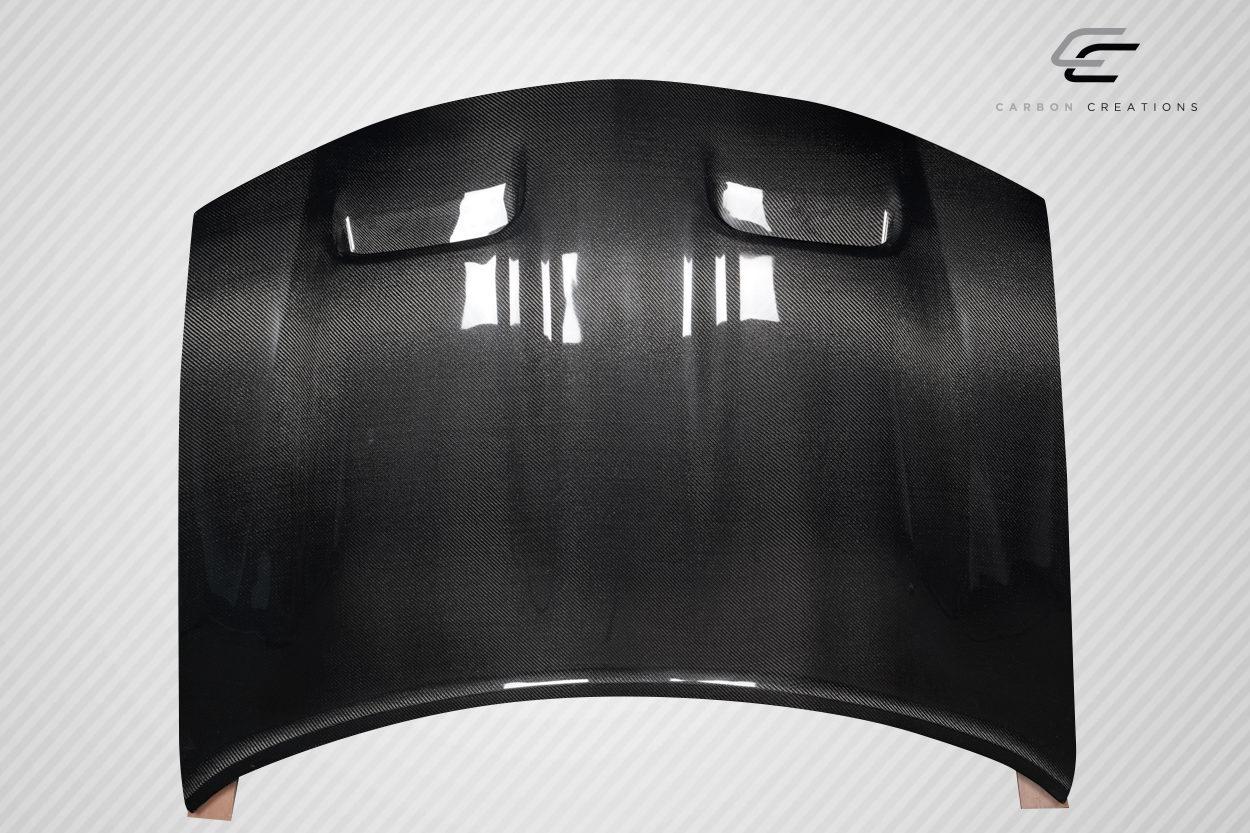 2006-2010 Dodge Charger Carbon Creations Hellcat v2 Carbon Fiber Hood