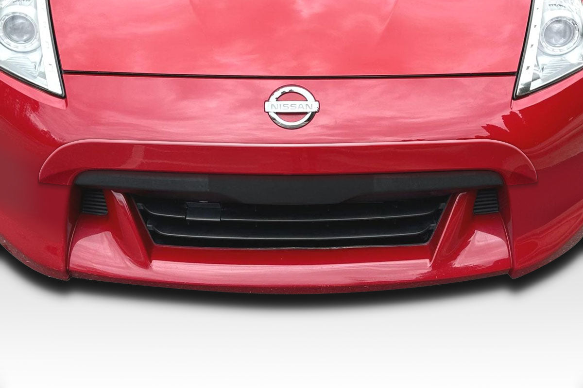 2009-2012 Nissan 370Z Z34 Duraflex Nismo Look Front Bumper Lip Spoiler Nose Finisher - 1 Piece (S)