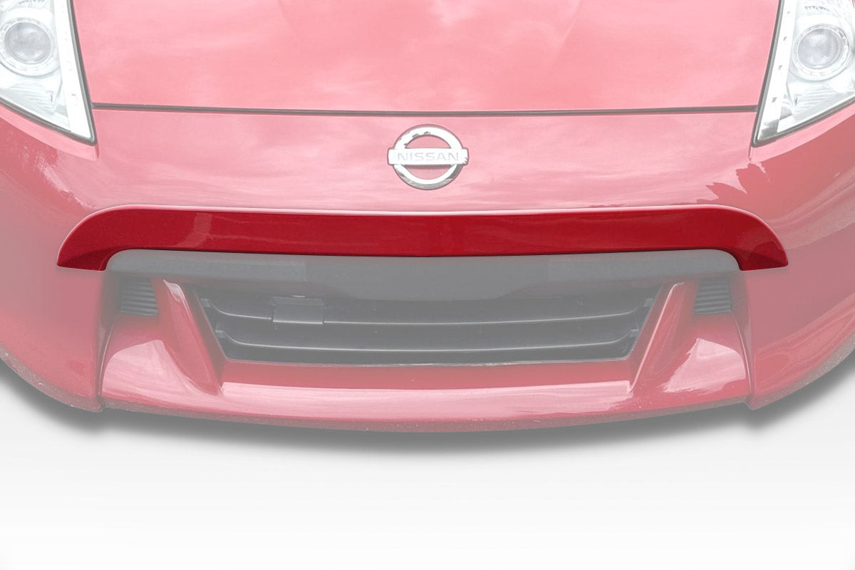 2009-2012 Nissan 370Z Z34 Duraflex Nismo Look Front Bumper Lip Spoiler Nose Finisher - 1 Piece (S)