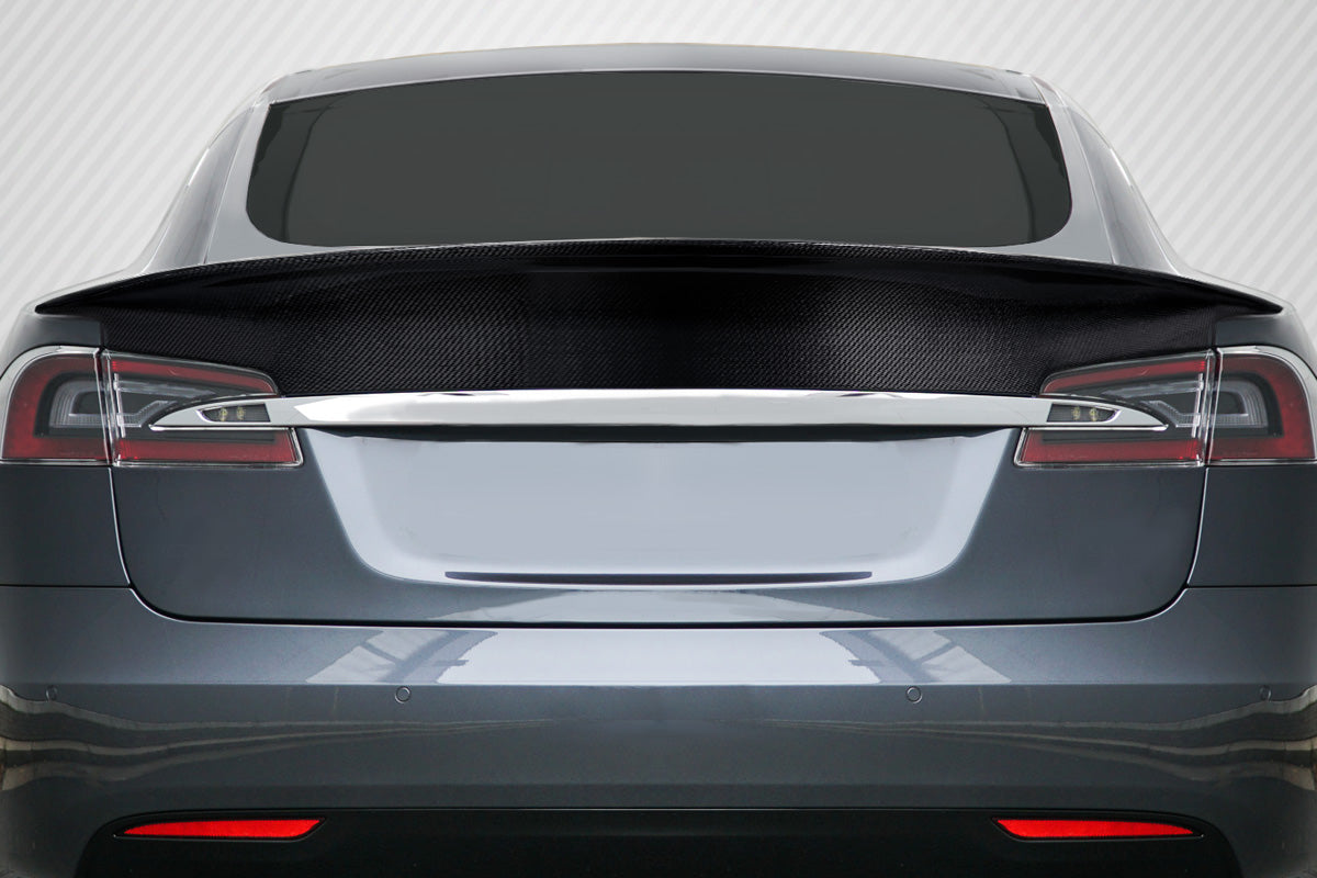 2012-2022 Tesla Model S Carbon Creations Elixir Carbon Fiber Rear Wing
