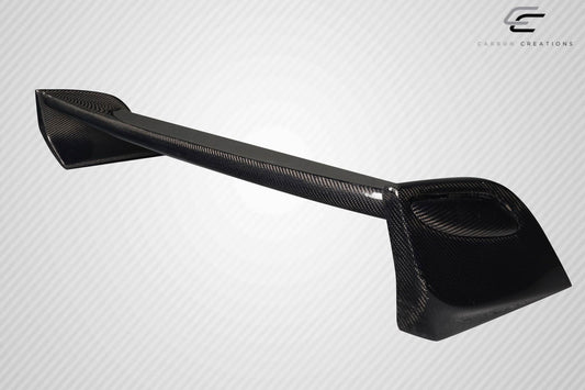 2010-2013 Kia Forte Carbon Creations Soya Rear Wing Spoiler - 3 Pieces