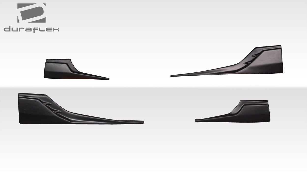 2012-2017 Hyundai Veloster Turbo Duraflex Minda Side Skirt Rocker Panel Splitters - 4 Pieces (S)