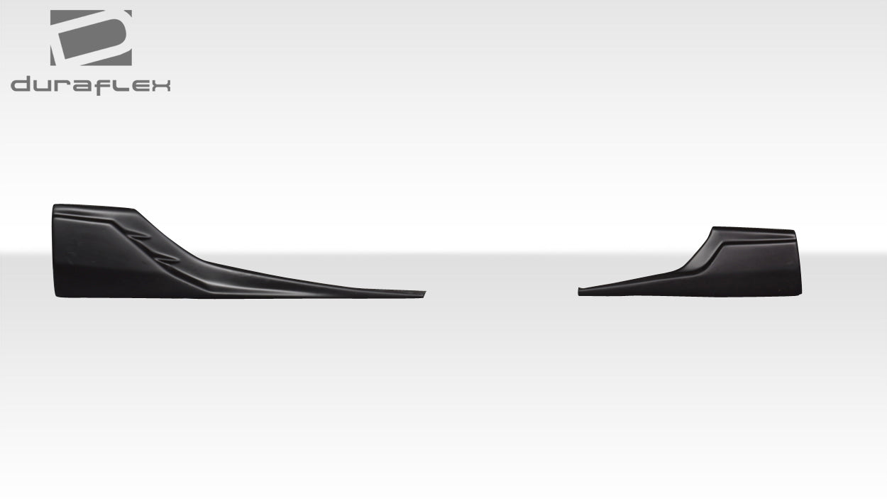 2012-2017 Hyundai Veloster Turbo Duraflex Minda Side Skirt Rocker Panel Splitters - 4 Pieces (S)