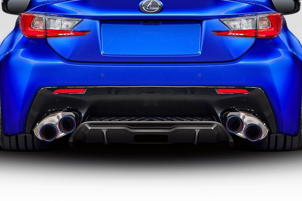 2015-2019 Lexus RC-F Duraflex Emery Rear Diffuser - 1 Piece (S)