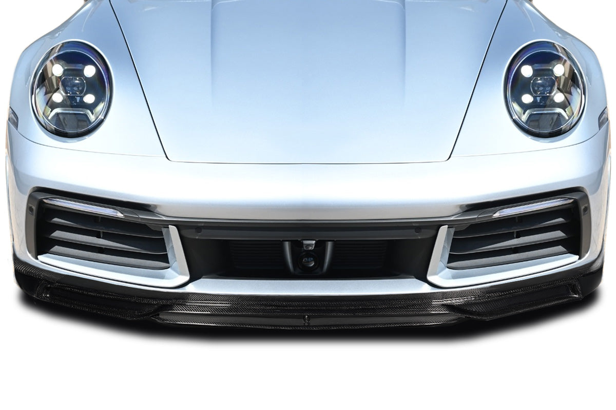 2020-2024 Porsche Carrera 911 992 Carbon Creations Taveran Front Lip Spoiler Air Dam - 2 Pieces