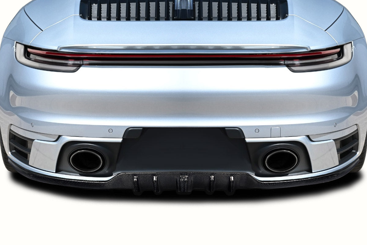 2020-2024 Porsche Carrera 911 992 Carbon Creations Taveran Rear Diffuser - 1 Piece