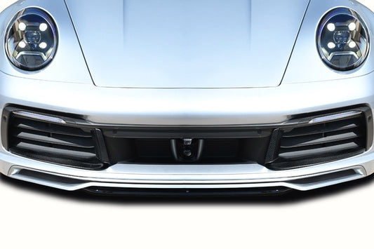 2020-2022 Porsche Carrera 911 992 Carbon Creations Phoenix Front Bumper Air Guide - 2 Pieces (S)